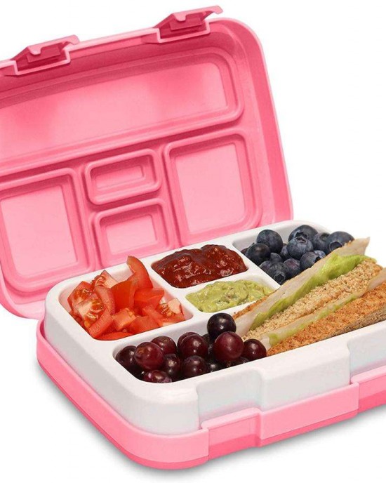 Yongli Leakproof Bento-Style Food Container 5 Compartment Lunch Box