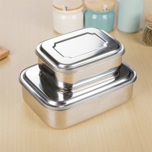 BMA Customized Logo Stainless Steel Food Storage Containers Kids Lunch Box