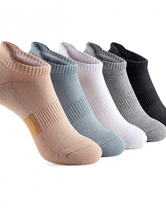 No Show Socks Men Pol Cotton Women Unisex Plain Solid Color Black White Summer Custom Socks in Bulk From China Manufacturer