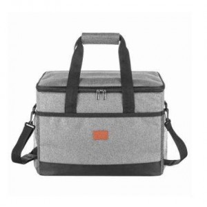 Polyester Insulated Tote Bag Portable Large Thermal Lunch Cooler Bag