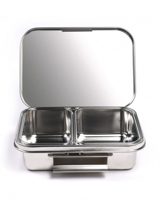 Aohea Hot new product Two-compartment stainless steel bento insulated kids school lunch box custom bento lunch box