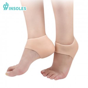 99insoles Silicon Padded Socks Heel Protector Medical Insole Heel Cushion Pads Shoe Inserts Silicone Sock Foot Care