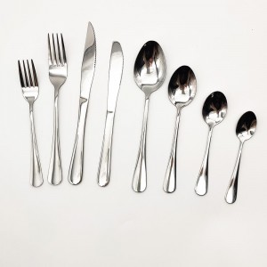 Wholesale Price Free Combination Spoon Knife Fork Dinnerware Tableware Cutlery Set Stainless Steel Flatware Dining Table Sets