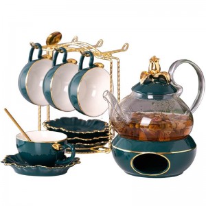 WHOLESALE Ceramic 15pcs Coffee Tea Set JS-C1908