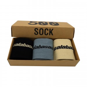 Custom Socks Design With Own Logo Crew Bamboo Socks Private Your Label Organic Cotton Men Unisex Sport Socken Elite Calcetines