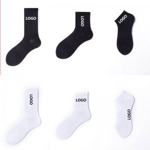 Free Mock up High Quality Low Moq Custom Socks OEM Custom logo Men Socks Colorful Sport Combed Cotton Socks Unisex